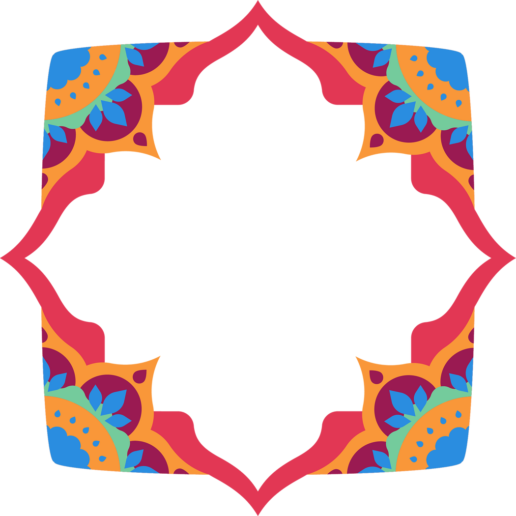 Colorful Diwali Frame